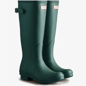 Tall Hunter Boot - Forrest Green - size 10 F